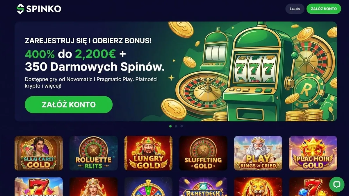 Rejestracja z bonusem
